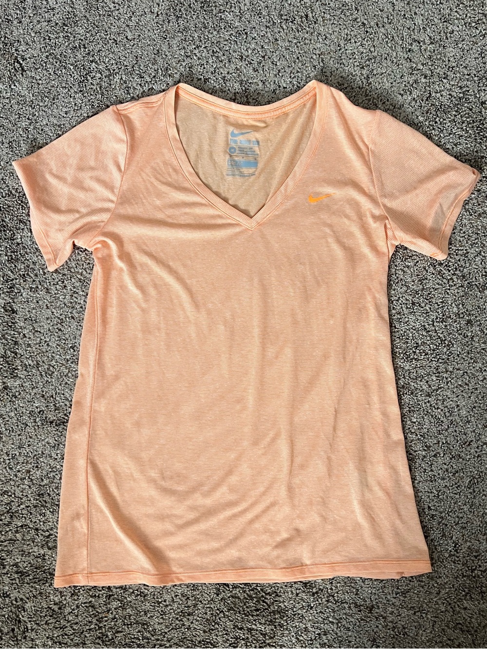 Women’s Nike Dri Fit Orange Tee